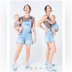 Mumsie Shortalls in Betty Blue